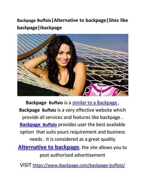 Backpage buffalo - BackPageLocals is the new and improved version of the classic backpage.com. BackPageLocals a FREE alternative to craigslist.org, backpagepro, backpage and other classified website. BackPageLocals is the #1 alternative to backpage classified & similar to craigslist personals and classified sections. The Best Part is, we eliminate as much "bot ...